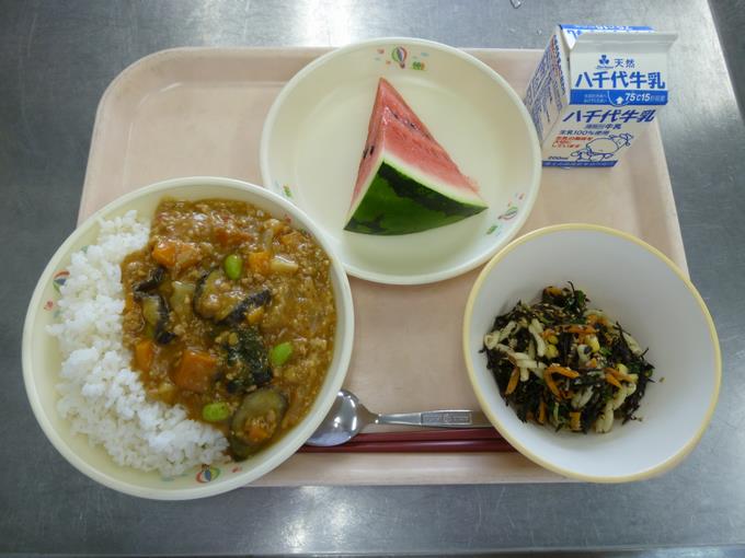今日の給食