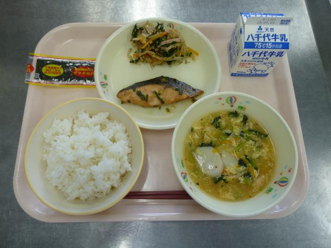 今日の給食