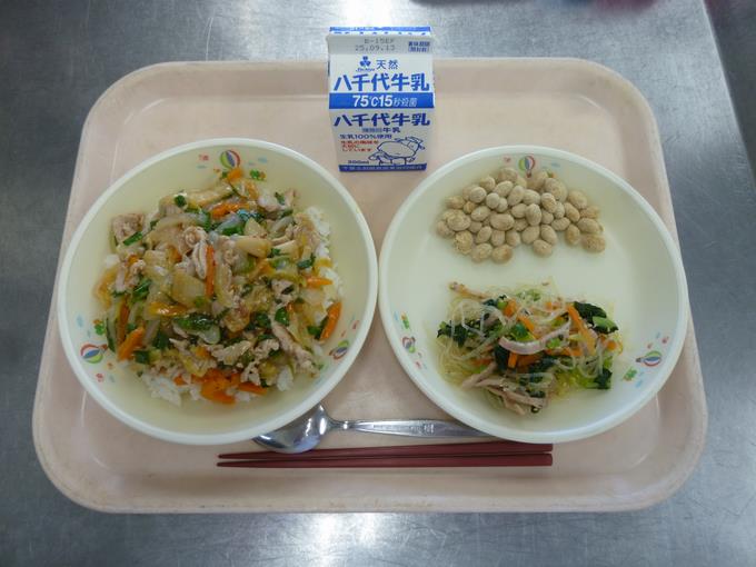 今日の給食