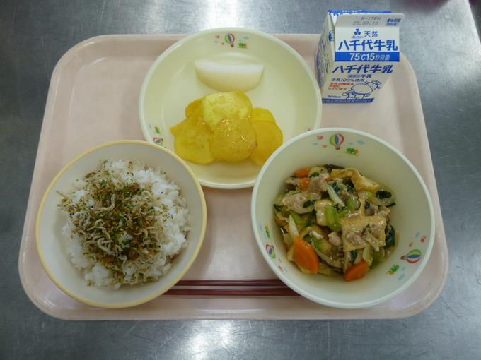今日の給食