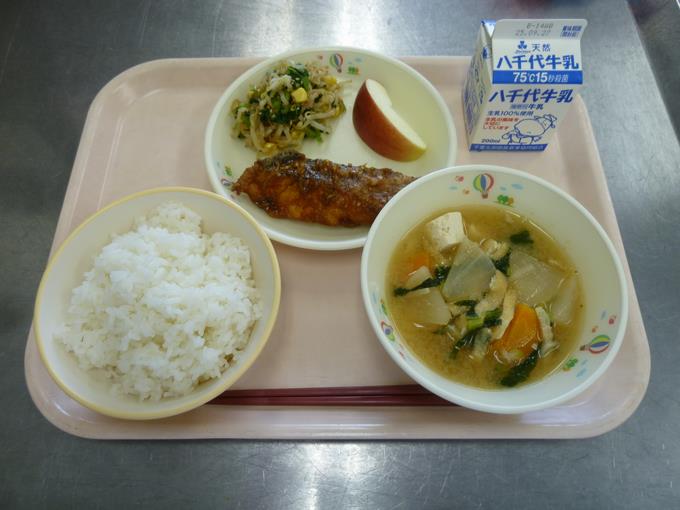 今日の給食