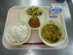 今日の給食