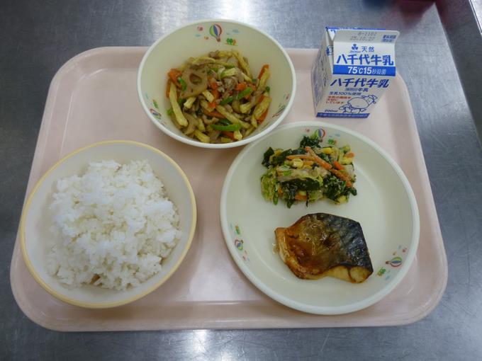 今日の給食