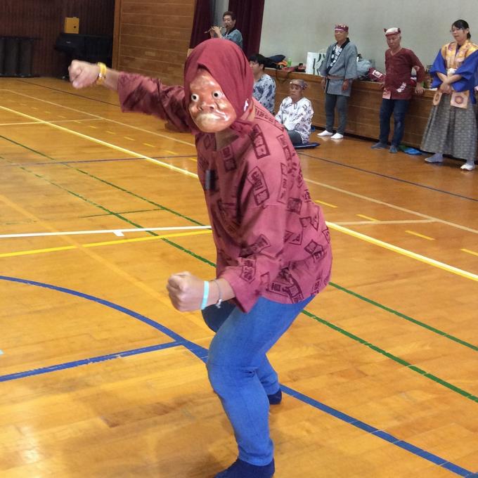 4年 ばか面踊り教室