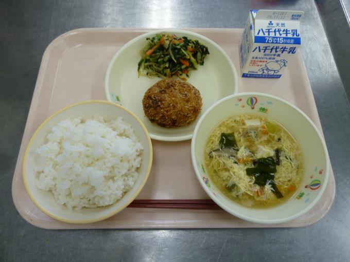 今日の給食