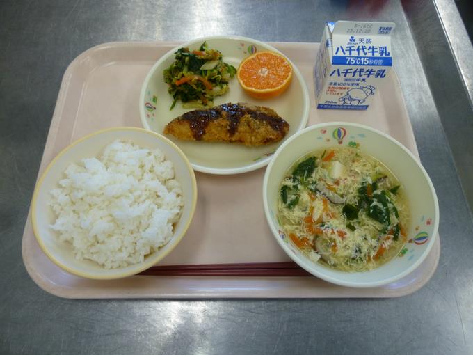 今日の給食