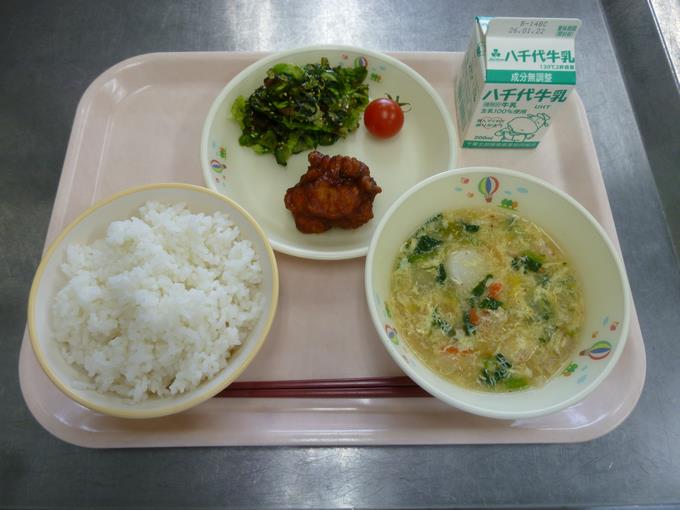今日の給食