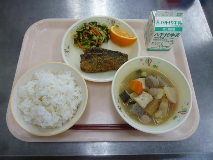 今日の給食