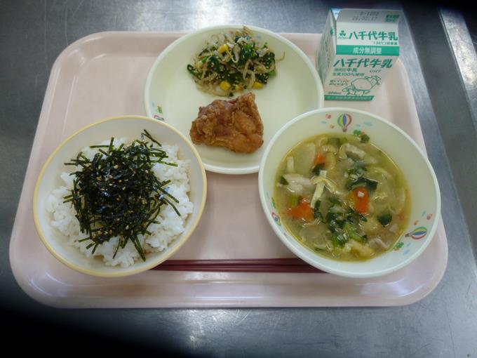 今日の給食