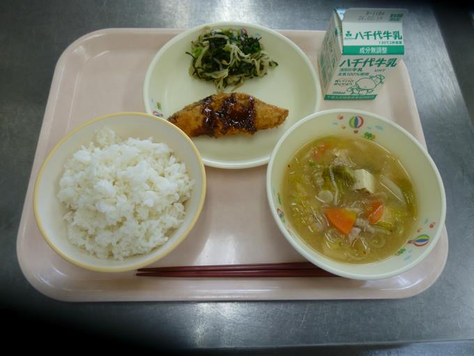 今日の給食