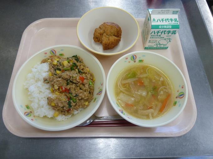 今日の給食