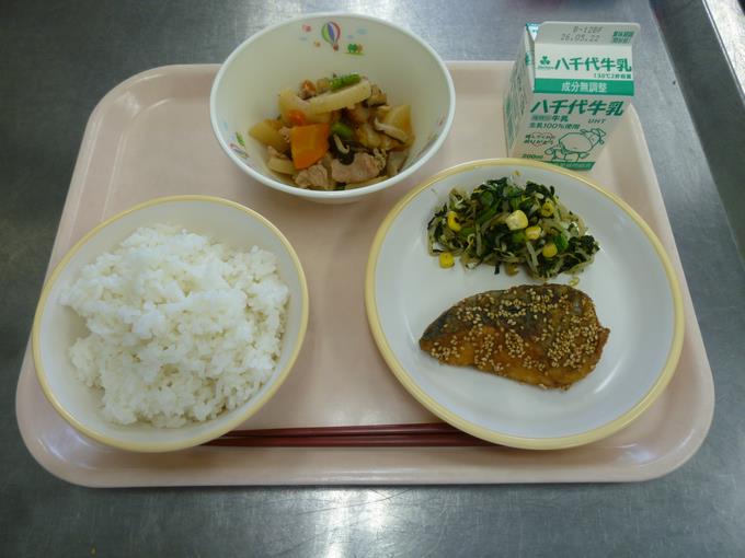 今日の給食