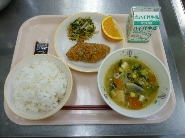 今日の給食