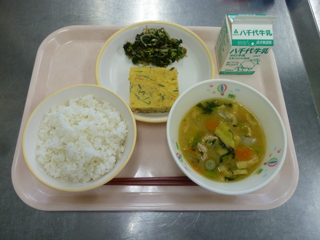 今日の給食