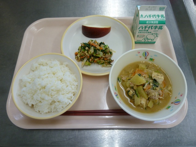 今日の給食