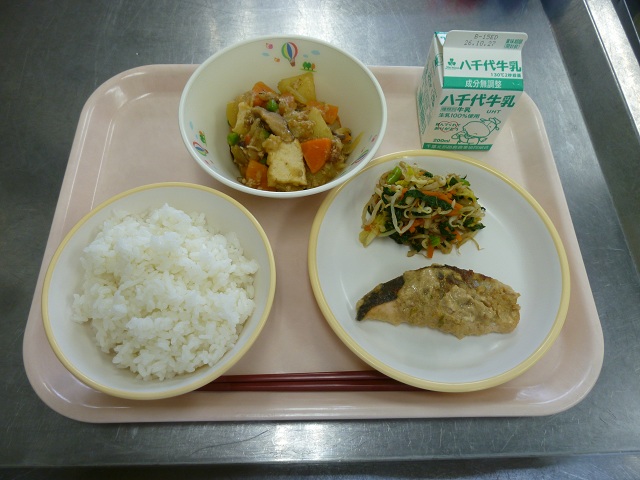 今日の給食