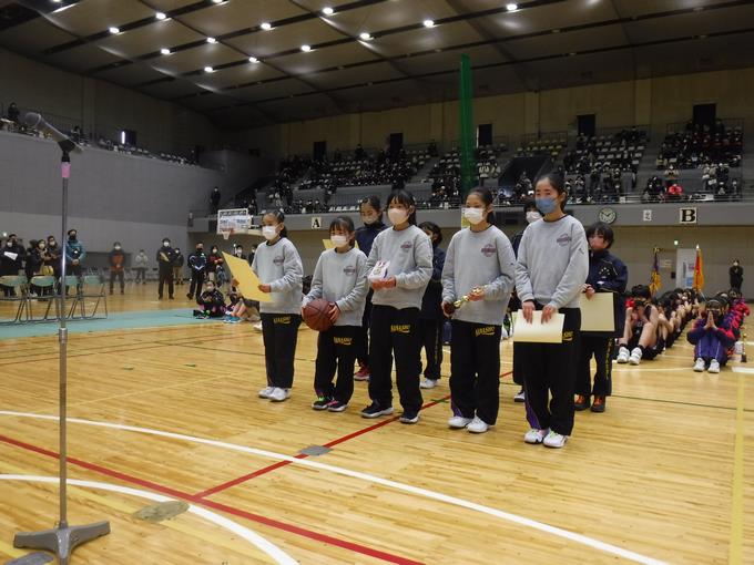 女子第3位