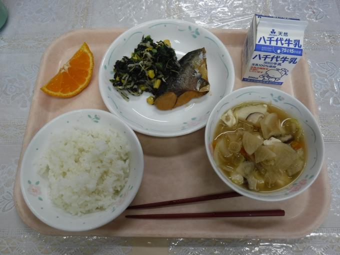17日の給食