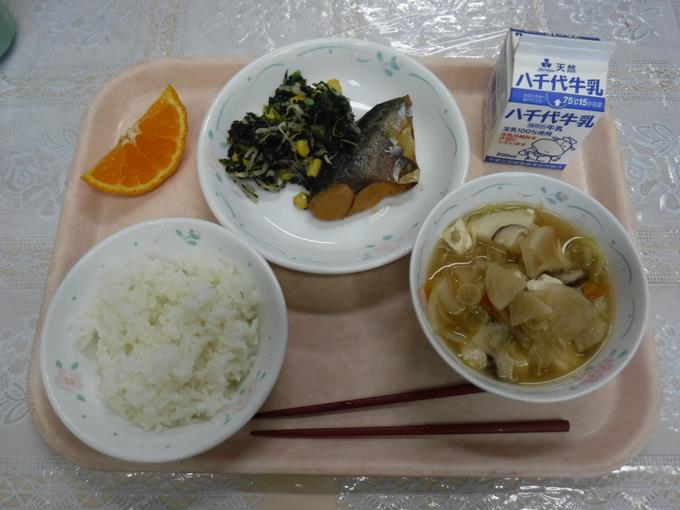 １７日の給食