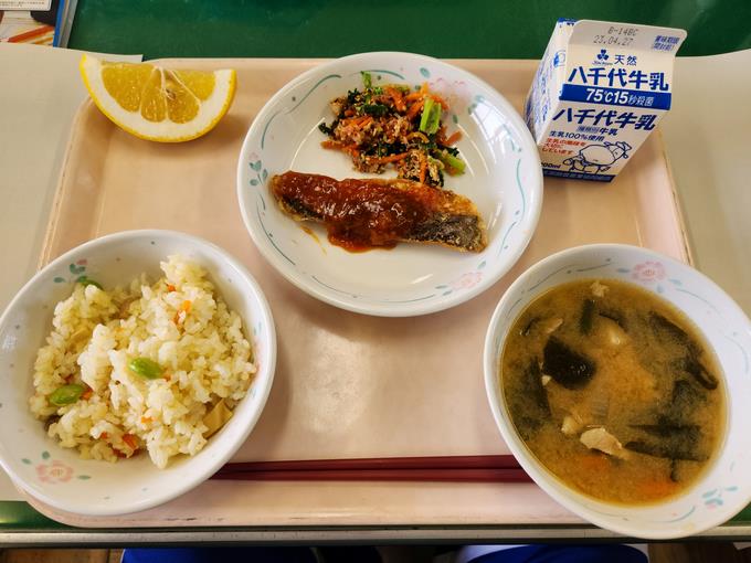 4月２２日の給食