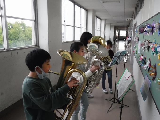 器楽部の練習1