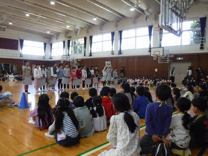 1年生を迎える会1