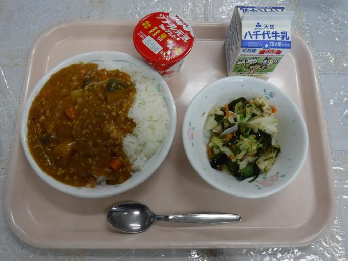 今日の給食