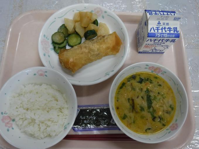 今日の給食