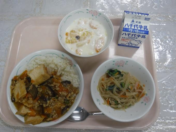 今日の給食