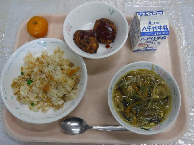 16日の給食