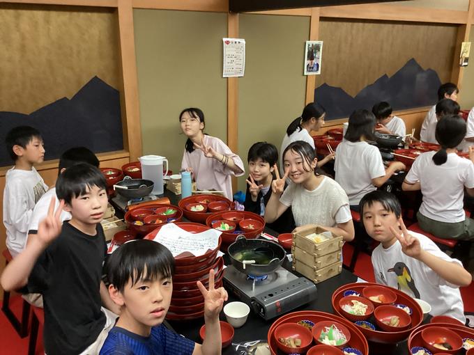 1日目の昼食