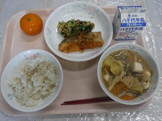 休み前最後の給食