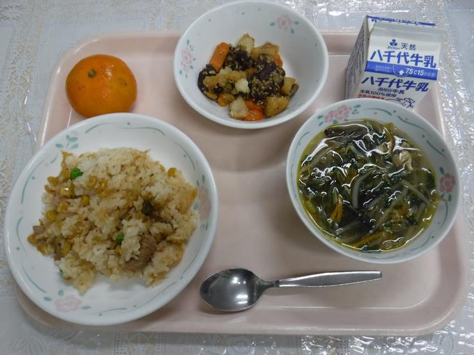今日の給食