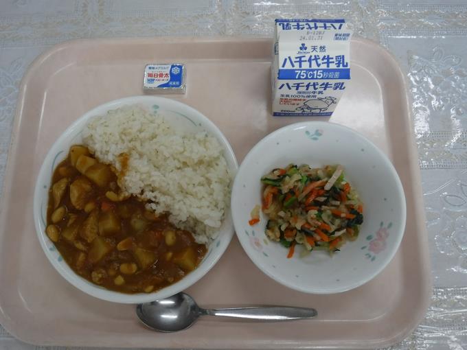 ２５日の給食