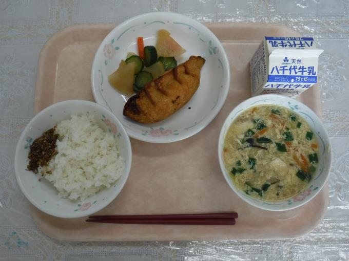 １６日の給食