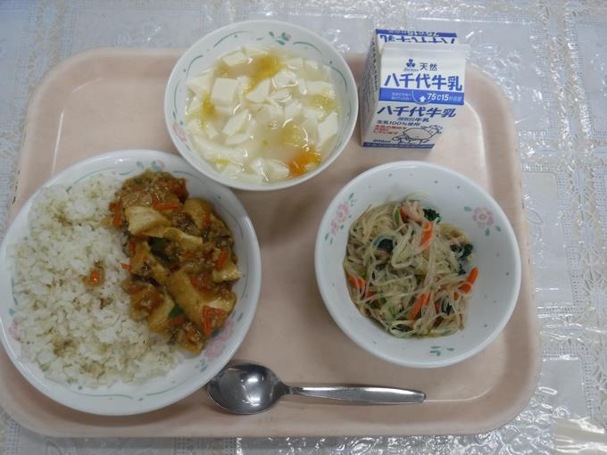 今日の給食