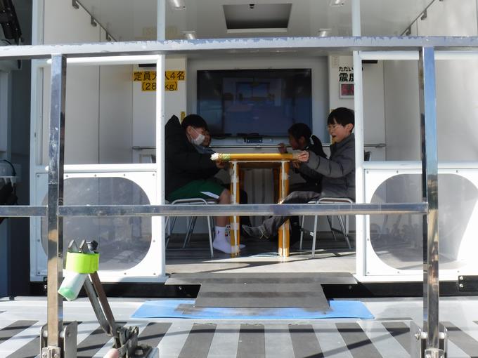 起震車体験