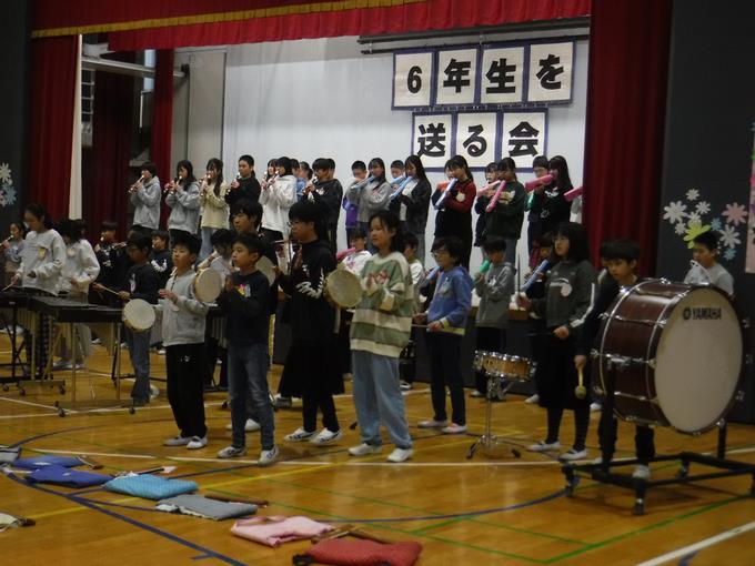 6年生を送る会2
