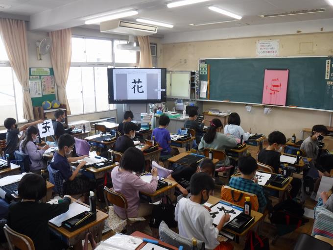 4年生の書写