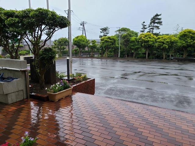 正面玄関前
