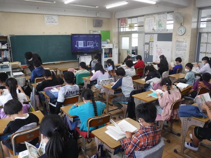 4年生朝読書
