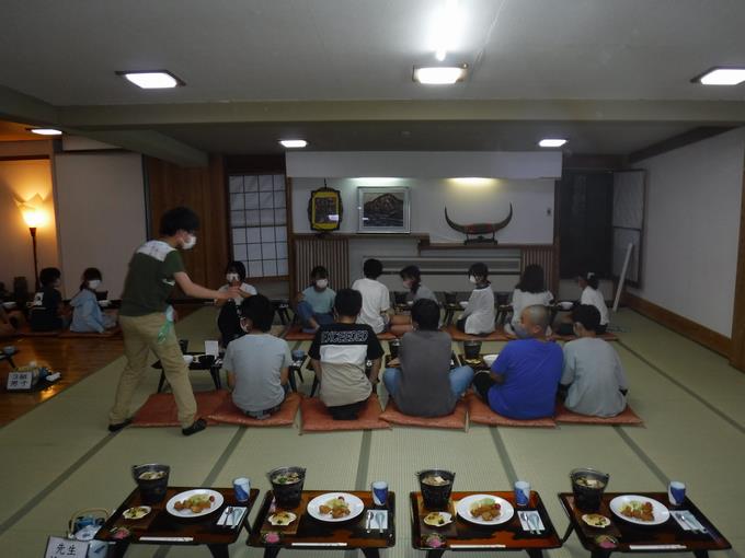 夕食(大広間)