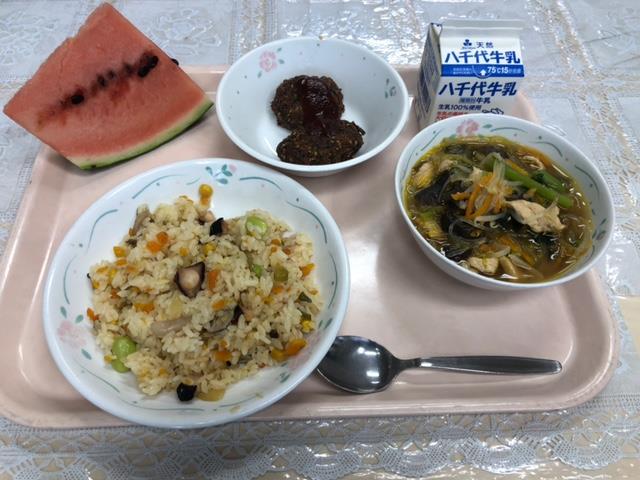 7月13日の給食