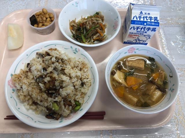 9月6日の給食