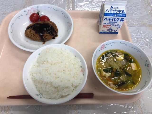 9月12日の給食