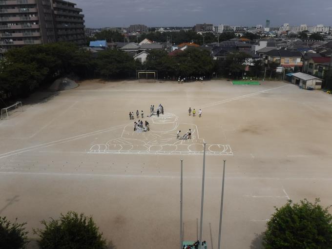 奈良の大仏をかこう