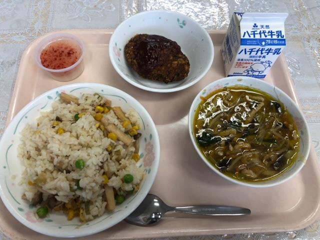 9月28日の給食