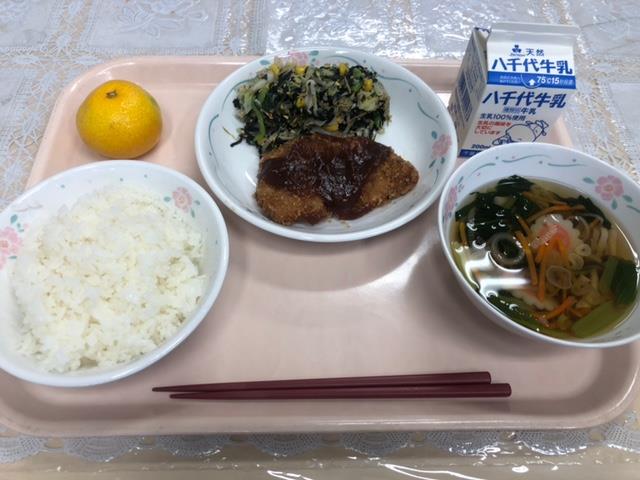 10月6日の給食