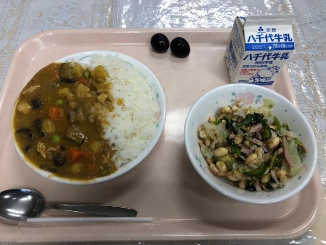 10月7日の給食