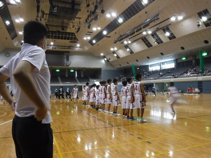 決勝戦前の選手紹介